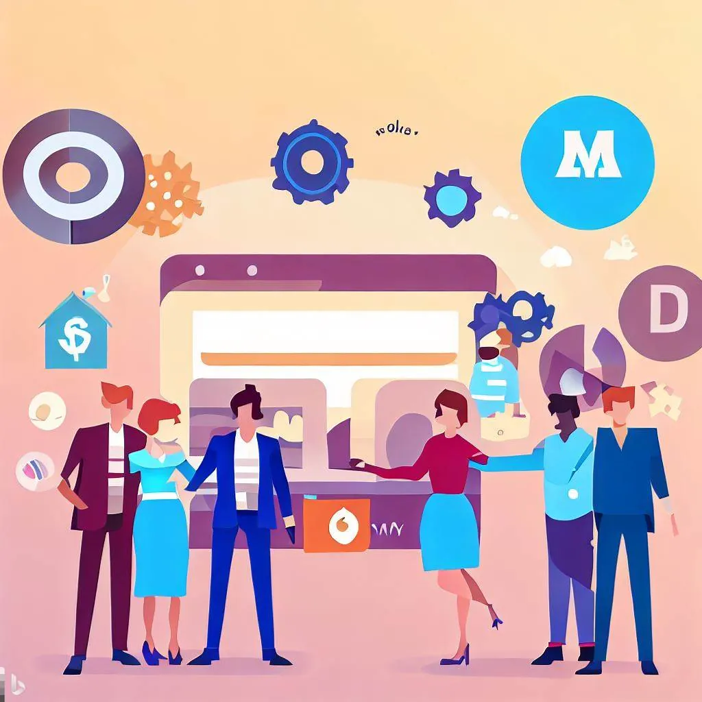 Digital visualization of business and technological elements