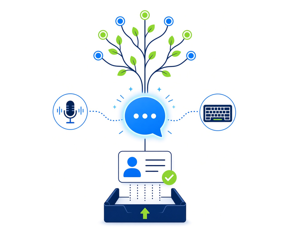 Workup Agent qualifying a website visitor