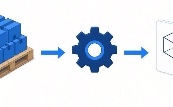 Pallet and cube data automated into a specification