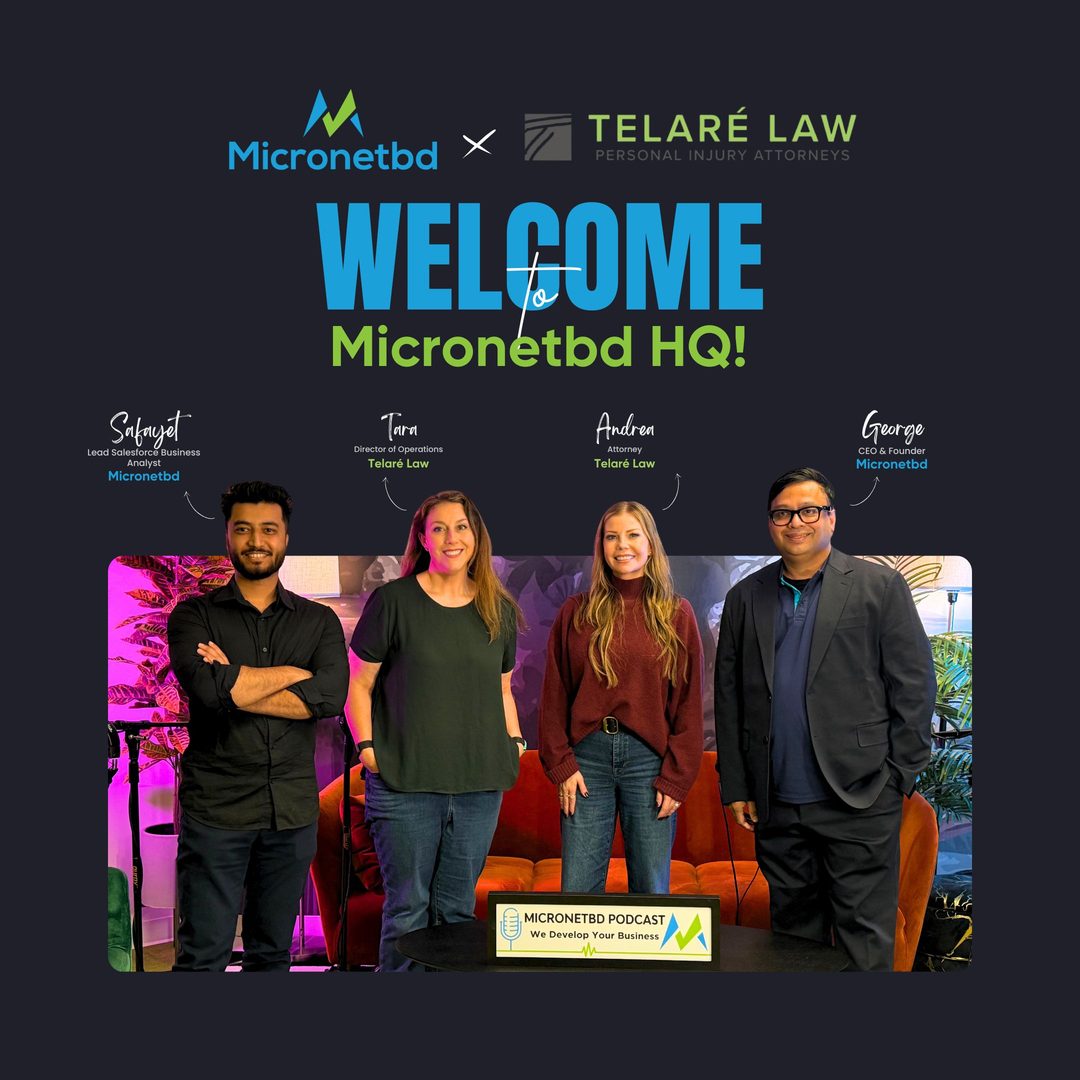 Welcome to Micronetbd HQ: Tara Haverkamp and Andrea Telquist of Telare Law with the Micronetbd team in the podcast studio in Hamilton, New Jersey