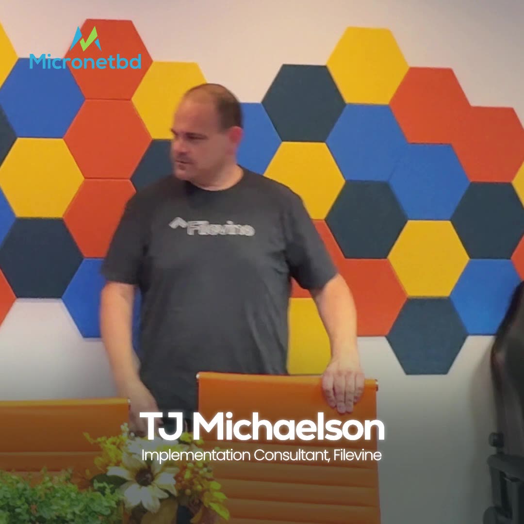 TJ Michaelson, Implementation Consultant at Filevine, at Micronetbd HQ